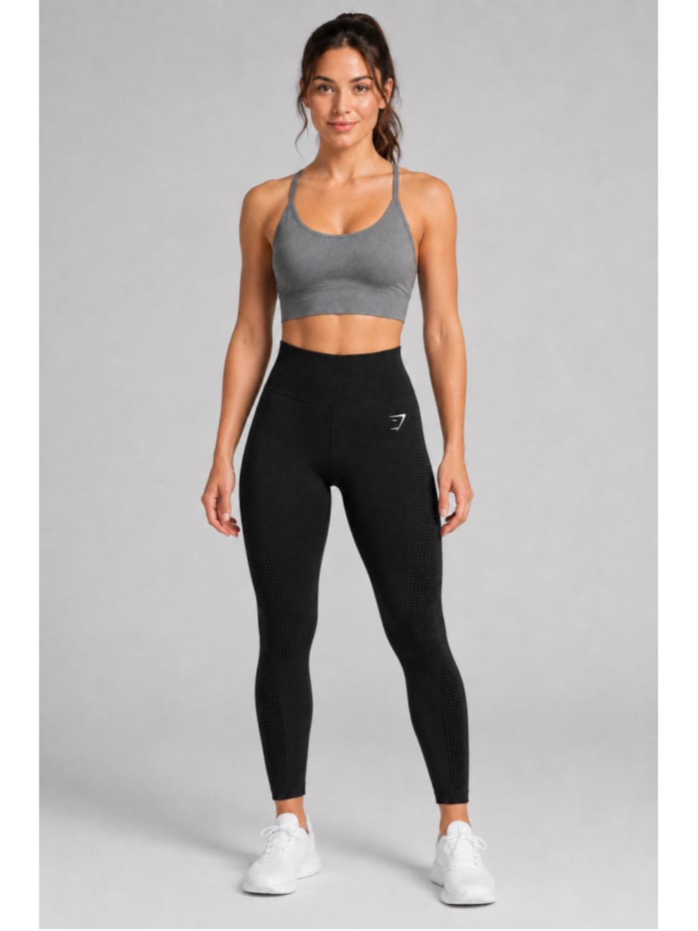 Women's Gymshark Seamless Leggings Size XS Black